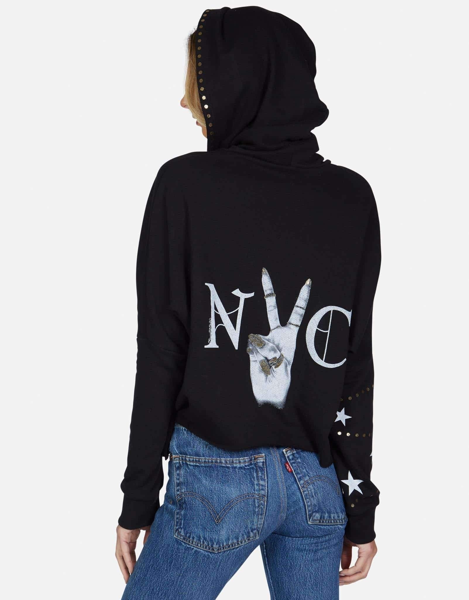 shop womens hoodies and hooded sweaters in our womens online uk fashion boutique - shop wildfox, lauren moshi and spiritual gangster hooded sweatshirts online now