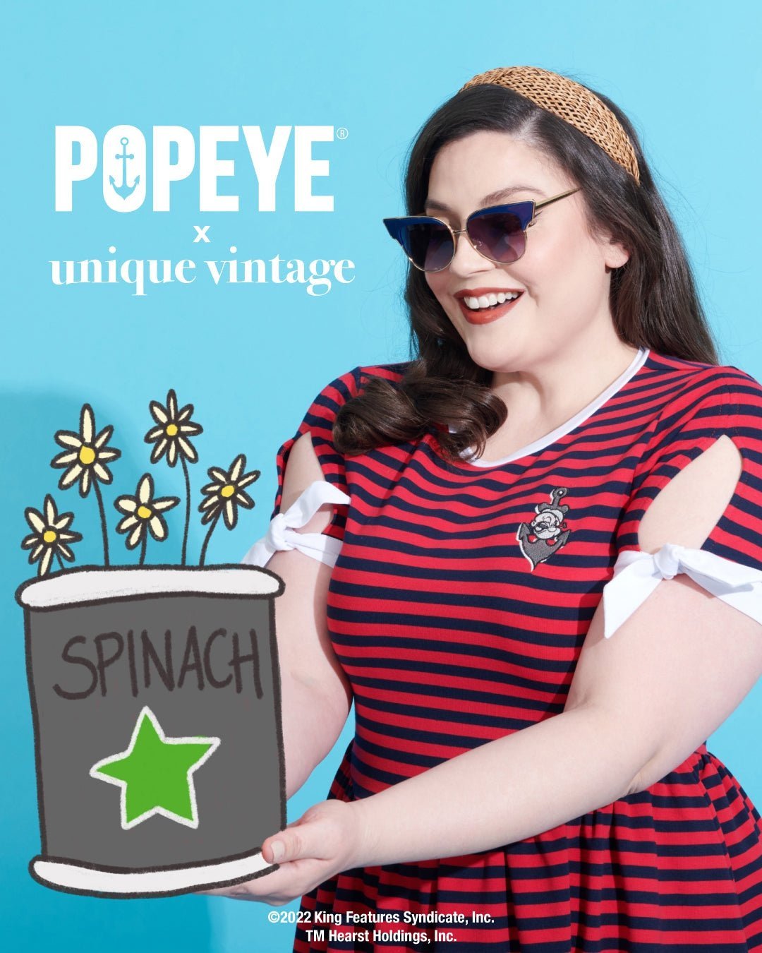 Unique Vintage x Popeye | Official Licensed Retro Fashion UK | Spoiled Brat