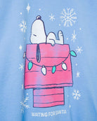 JUNKFOOD Snoopy Waiting for Santa Christmas Jumper