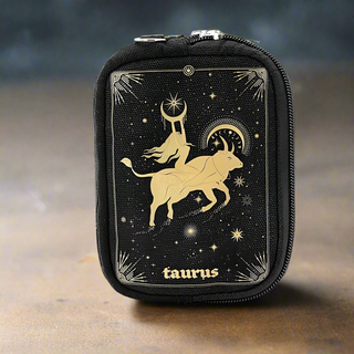 Zodiac Sign Wristlet Purse