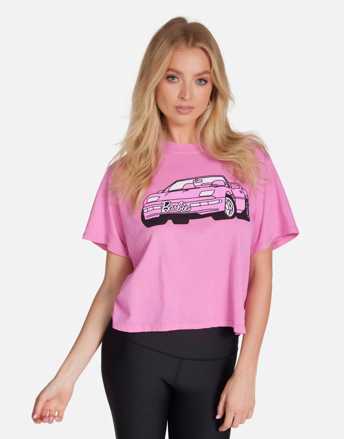 Shop Lauren Moshi Lauren Moshi Rue Barbie Convertible Crop T-Shirt online at Spoiled Brat