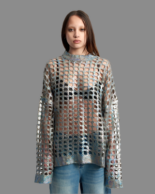 The Ragged Priest Electro Metallic Knit