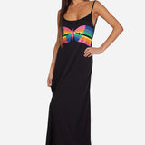 Lauren Moshi Berna Butterfly Stripes Maxi Dress - Spoiled Brat