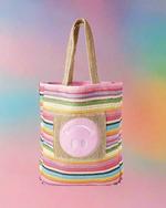 Shop Packed Party Packed Party Bring on The Fun Woven Rainbow Tote Bag online at Spoiled Brat