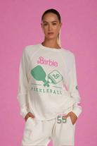Lauren Moshi Anela Barbie Pickleball Sweater Sweater by Lauren Moshi as seen on celebrities
