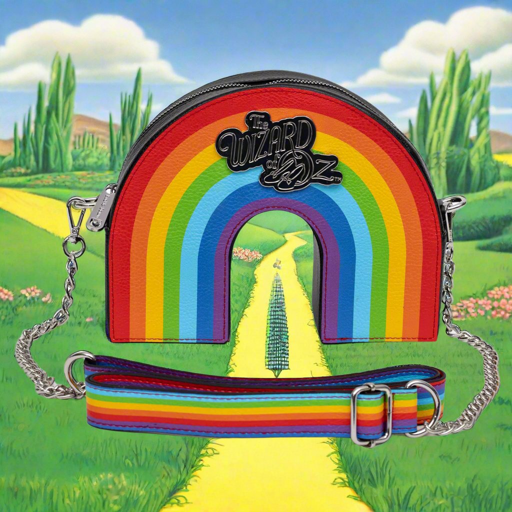 Shop Buckle Down Products Buckle Down Products Wizard of Oz Rainbow Cross Body Bag online at Spoiled Brat