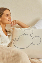 Kitsch & Mickey and Minnie Satin Pillowcase Standard Mrs Mouse Pillow by Kitsch as seen on celebrities