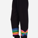Lauren Moshi Tanzy Butterfly Stripes Joggers - Spoiled Brat
