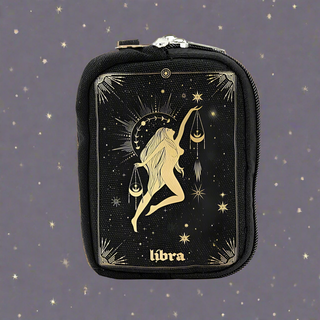 Zodiac Sign Wristlet Purse