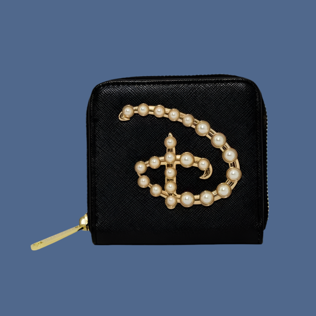 Shop Buckle Down Products Buckle Down Disney Faux Pearls Zip Around Wallet online at Spoiled Brat