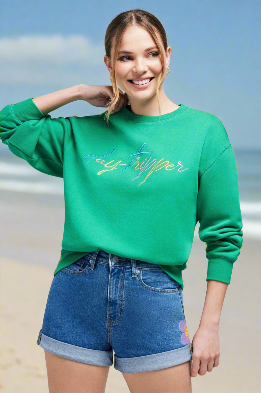 Shop Wildfox Wildfox Day Tripper Cody Sweatshirt online at Spoiled Brat