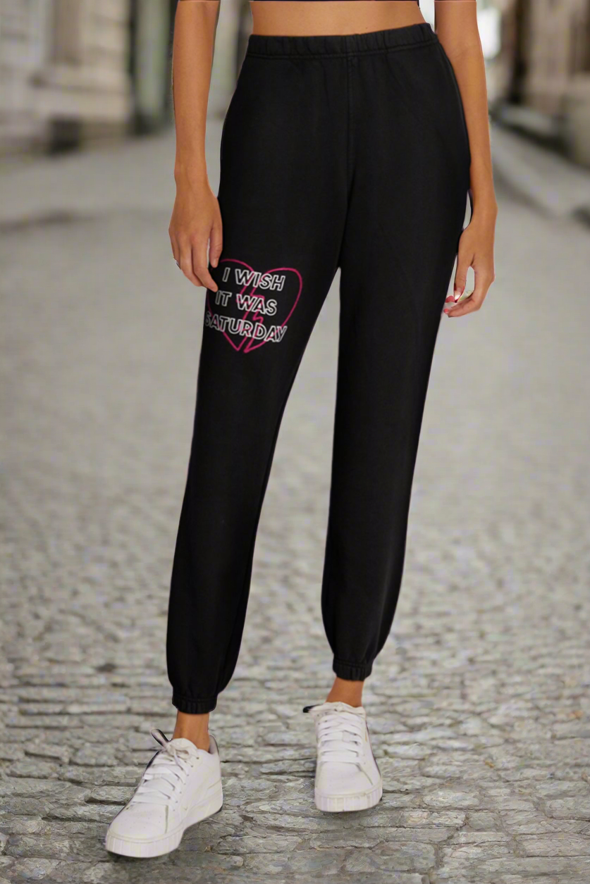 Shop Wildfox Wildfox Wish Saturday Emmy Sweatpants online at Spoiled Brat