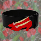 Buckle Down Wizard Of Oz Ruby Slippers Enamel Belt Belt by Buckle Down Products as seen on celebrities