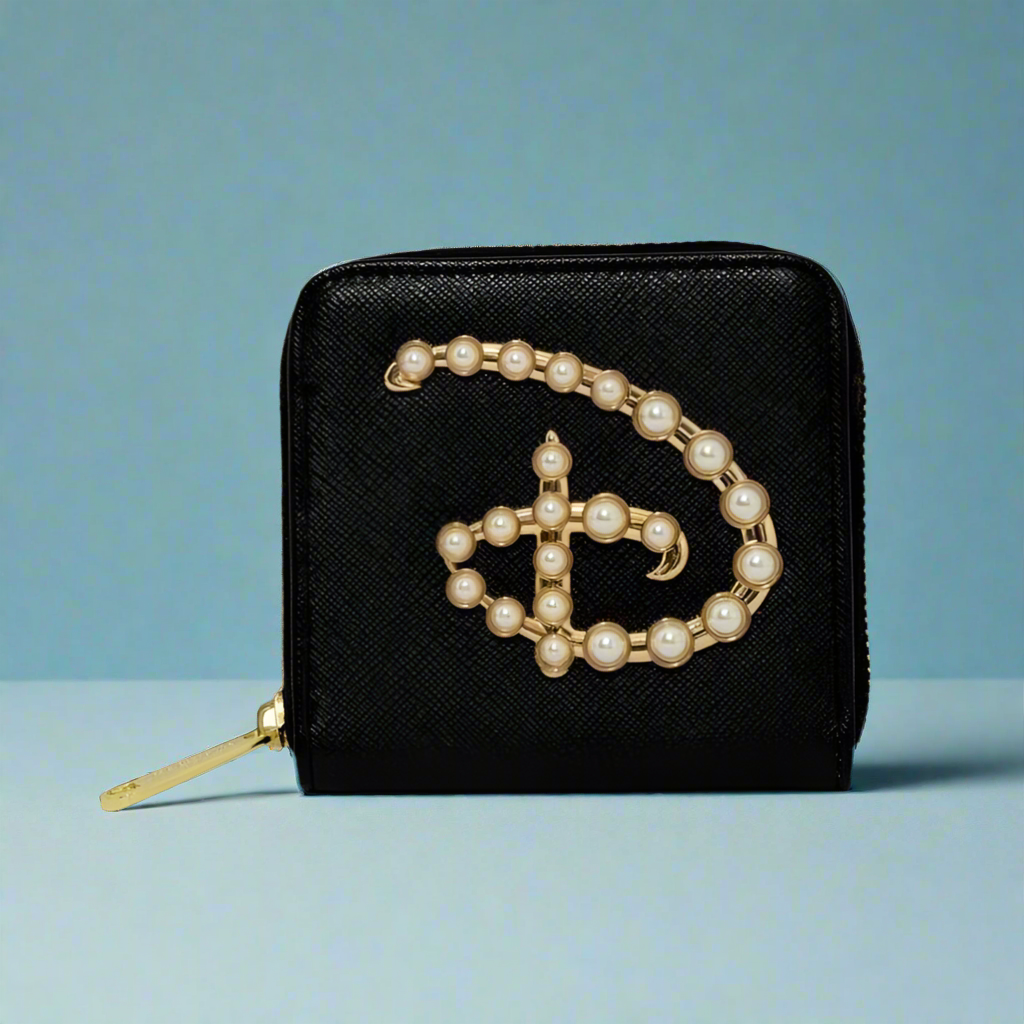 Shop Buckle Down Products Buckle Down Disney Faux Pearls Zip Around Wallet online at Spoiled Brat