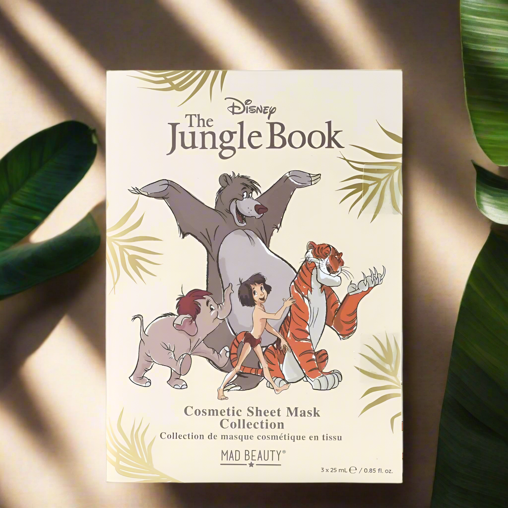 Shop Mad Beauty Disney The Jungle Book Cosmetic Sheet Mask Collection online at Spoiled Brat