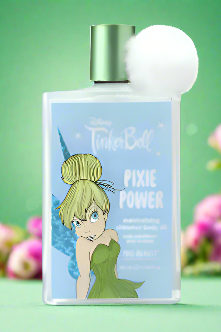 Shop Mad Beauty Disney TinkerBell Pixie Perfection Moisturising Shimmer Oil online at Spoiled Brat