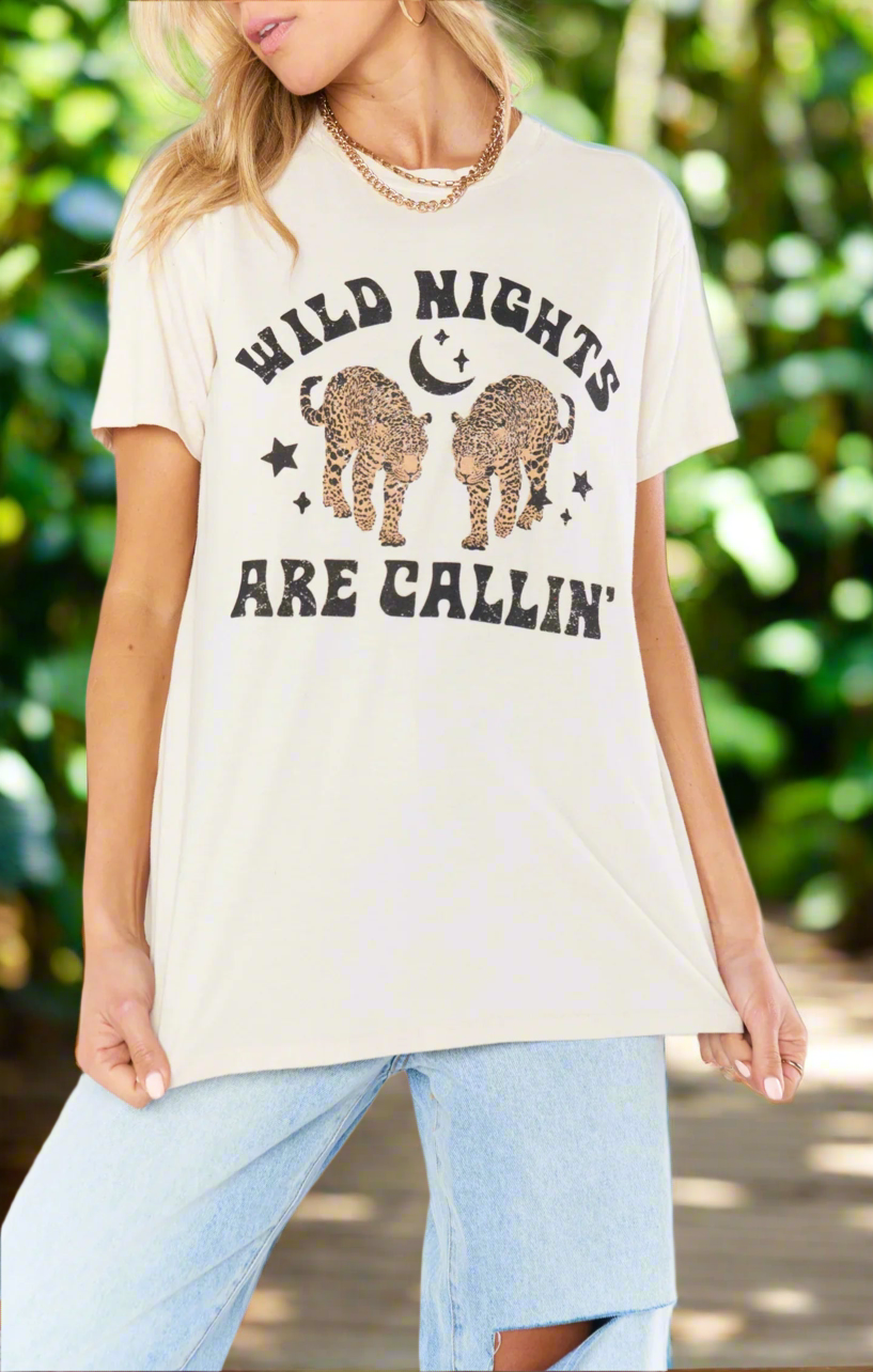 Shop Show Me Your Mumu Show Me Your Mumu Thomas Wild Nights Tee online at Spoiled Brat