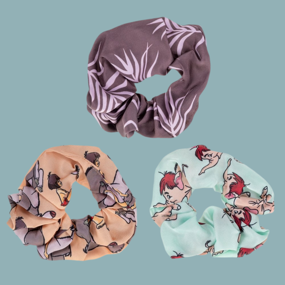 Shop Mad Beauty Disney The Jungle Book Hair Scrunchie Trio online at Spoiled Brat