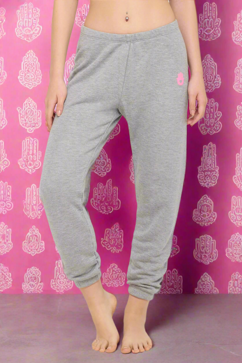 Shop Spiritual Gangster Spiritual Gangster Hamsa Luna Sweatpant online at Spoiled Brat