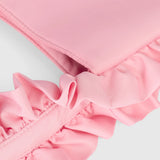 Baggy London Baby Pink Original Ruffle Bag