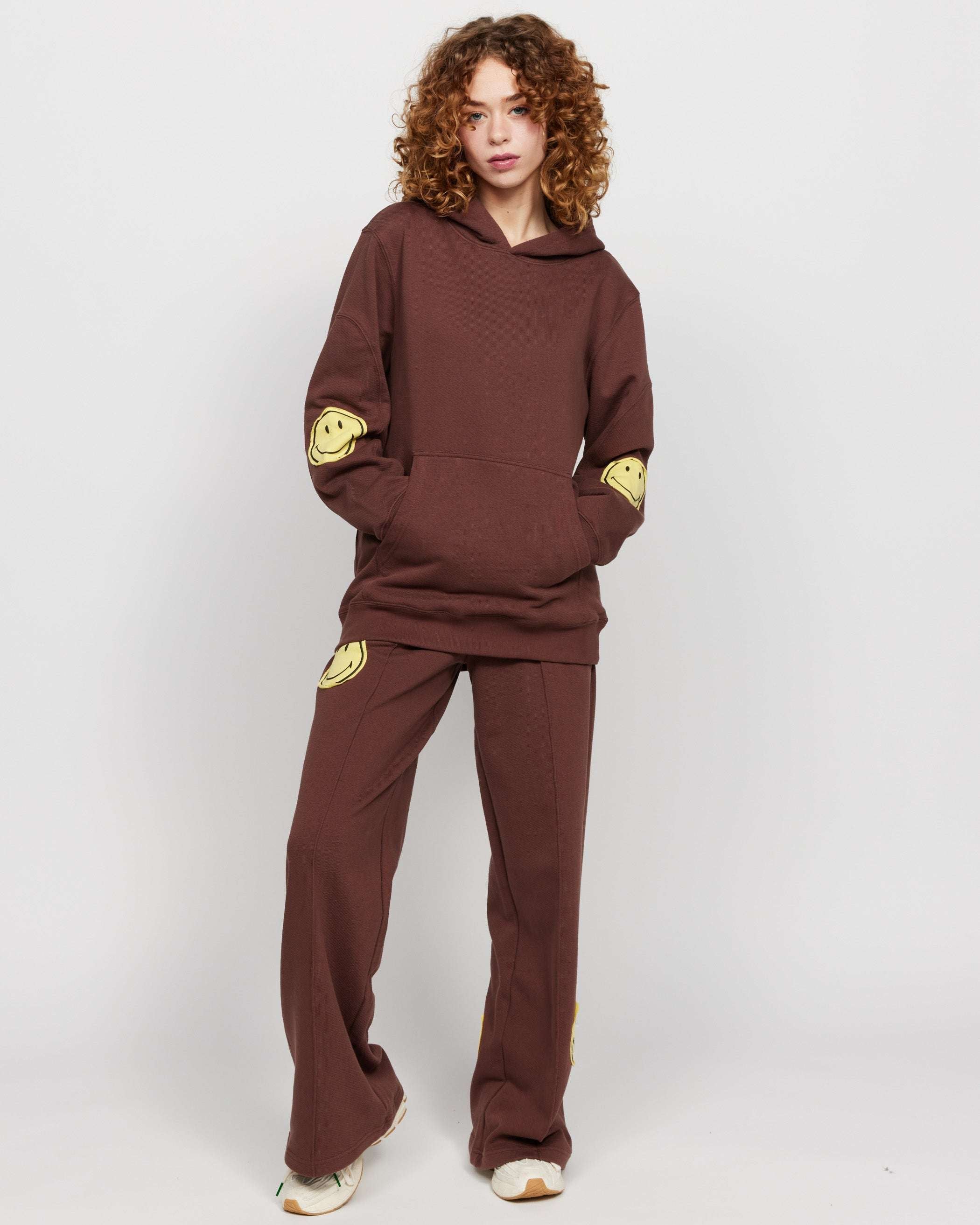 Samii Ryan Smiley® Straight Leg Jogger Pants Jogger Bottoms by Samii Ryan as seen on celebrities