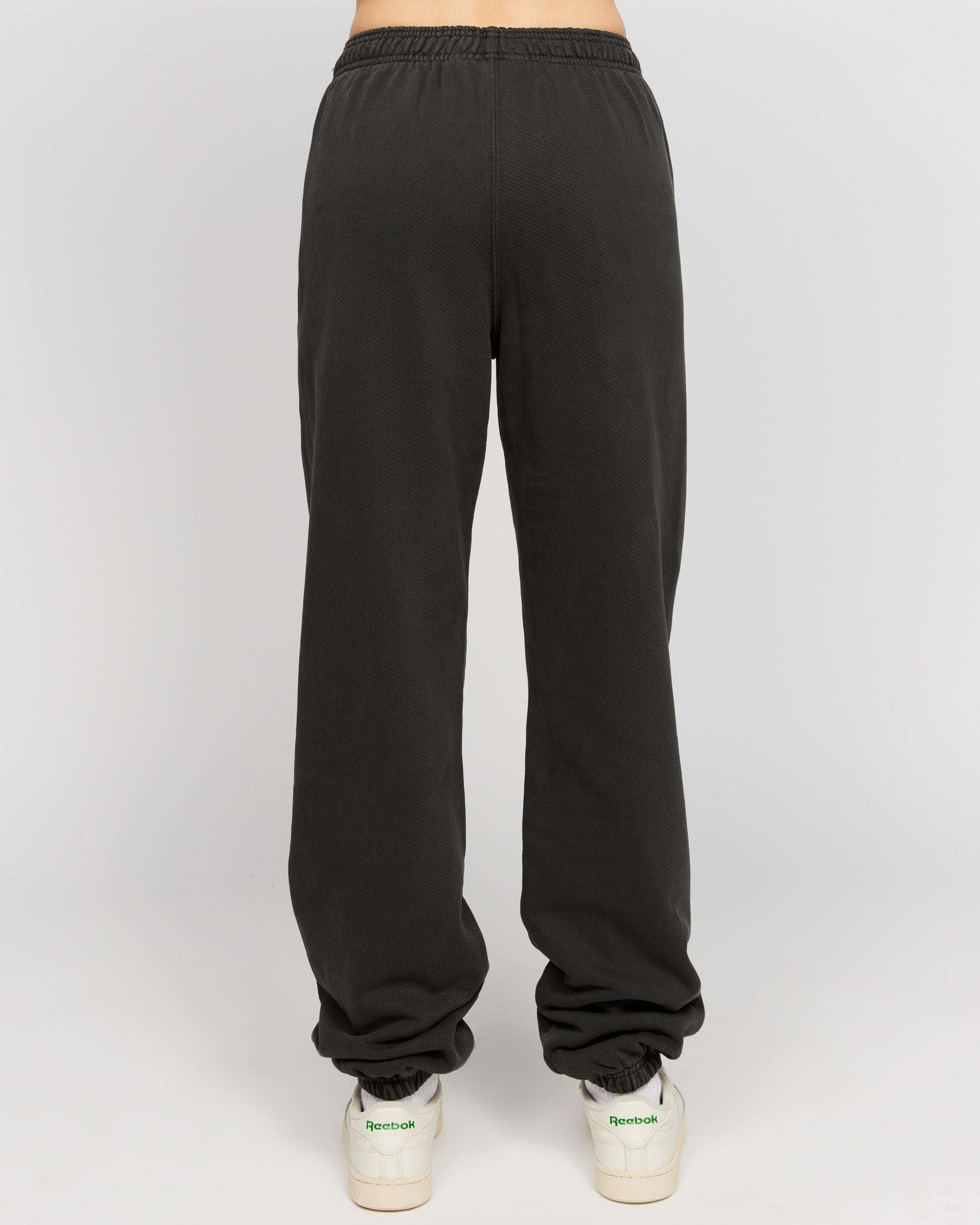 Samii Ryan Black Stone Wash Sweatpants Jogger Bottoms by Samii Ryan as seen on celebrities