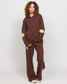 Samii Ryan Smiley® Oversized Hoodie Hooded Sweatshirt by Samii Ryan as seen on celebrities