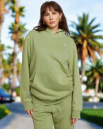 Shop Samii Ryan Samii Ryan Olive Hoodie online at Spoiled Brat