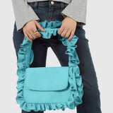 Baggy London Aqua Baguette Flap Bag