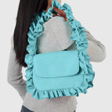 Baggy London Aqua Baguette Flap Bag