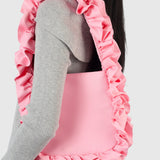Baggy London Baby Pink Original Ruffle Bag