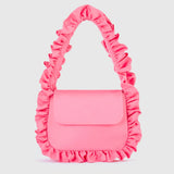 Baggy London Deep Pink Baguette Flap Bag