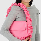Baggy London Deep Pink Baguette Flap Bag * Seen on Ted Lasso *