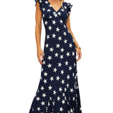 Beach Riot Elodie Twilight Stars Maxi Dress