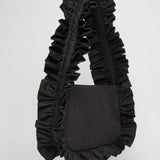 Baggy London Black Canvas Baguette Bag | Spoiled Brat