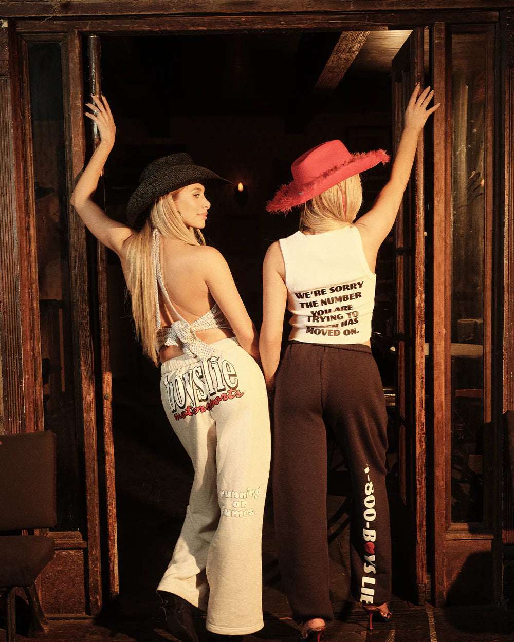 Boys Lie 1-800 Heart Kimmy Jogger Pant as seen on Kristin Cavallari Jogger Bottoms by Boys Lie as seen on celebrities