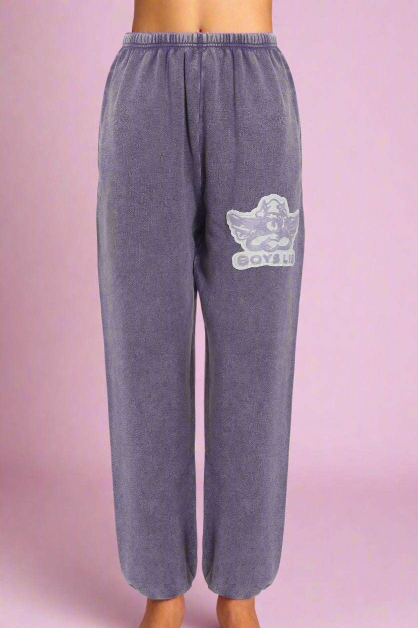 Boys Lie Aura Let Love Guide My Way Kimmy Jogger Pants Jogger Bottoms by Boys Lie as seen on celebrities