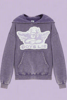 Boys Lie Aura Let Love Guide My Way Racer Hoodie Hooded Sweatshirt by Boys Lie as seen on celebrities