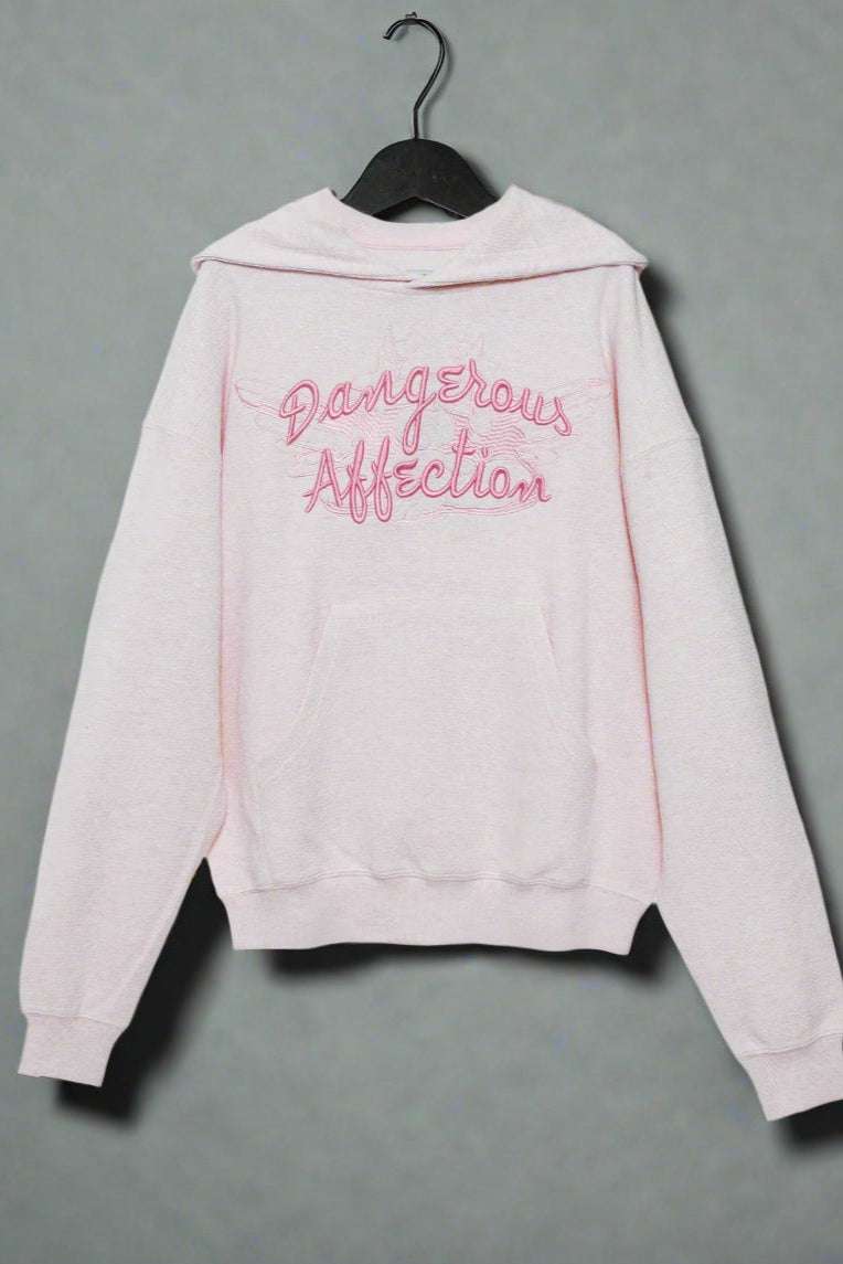 Boys Lie Dangerous Affection V4 Racer Hoodie Hooded Sweatshirt by Boys Lie as seen on celebrities