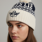 Boys Lie Girl Cabin Fever Pom Pop Beanie