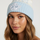 Boys Lie Girl Next Door Pom Pop Beanie