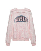 Boys Lie Let Love Guide My Way Rhinestone Racer Hoodie