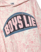 Boys Lie Let Love Guide My Way Rhinestone Racer Hoodie