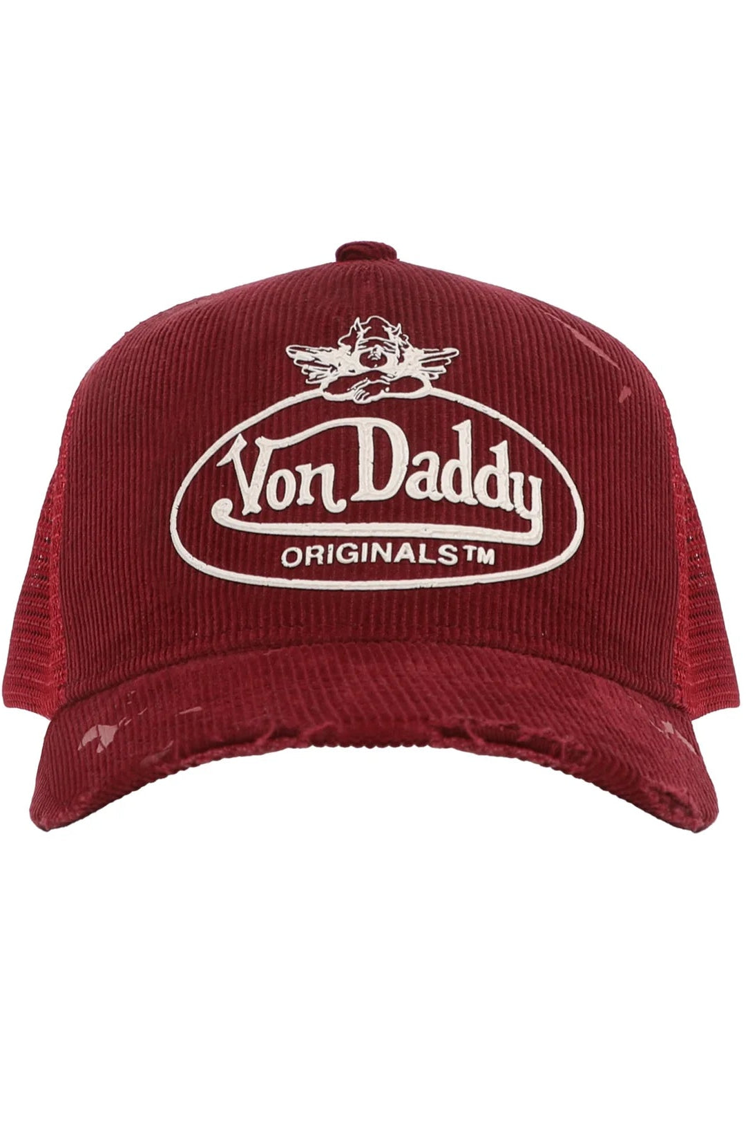 Boys Lie X Von Dutch Wine Y2K Trucker Hat - Spoiled Brat