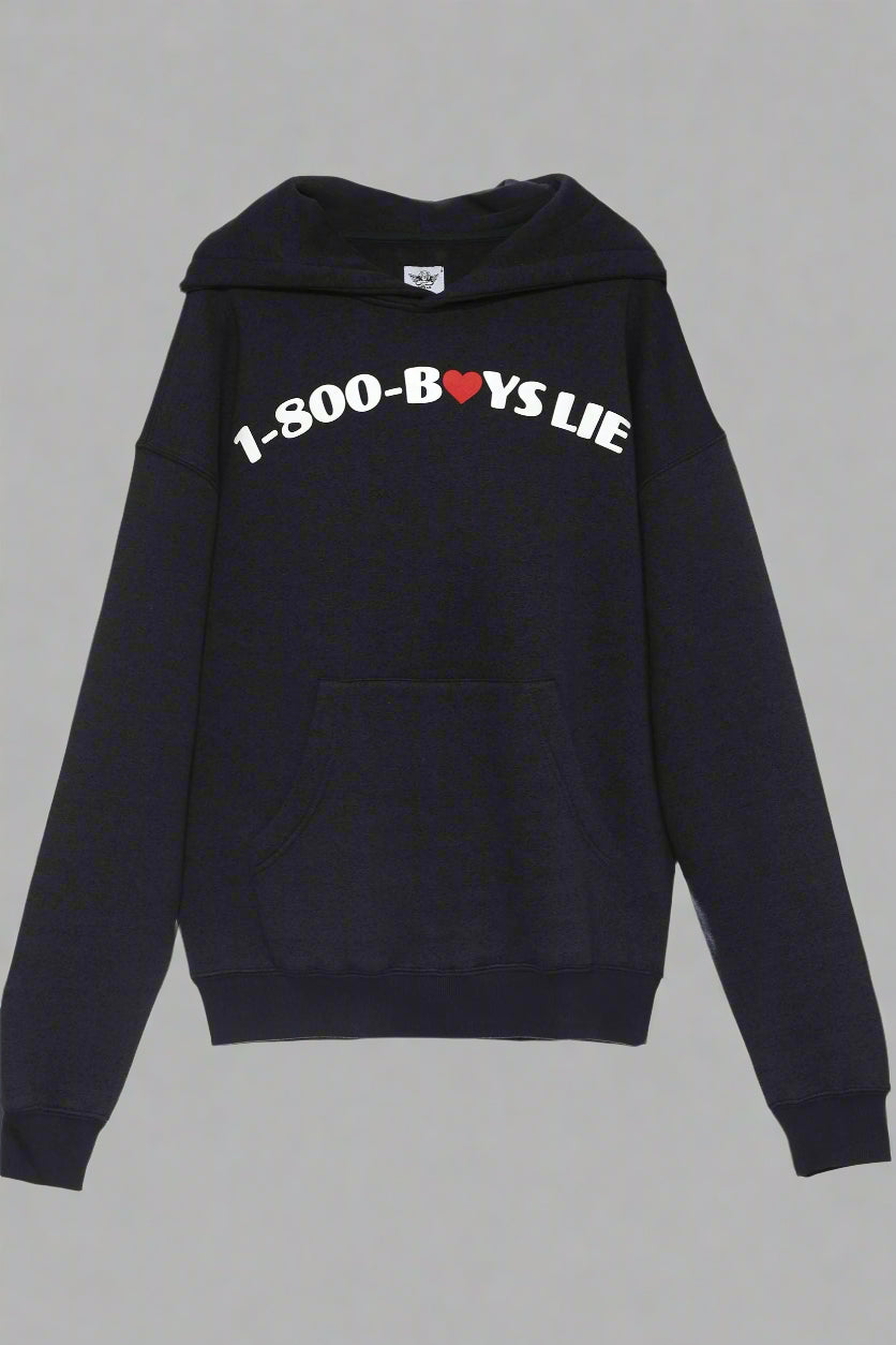 Boys Lie 1-800 Heart Racer Hoodie 