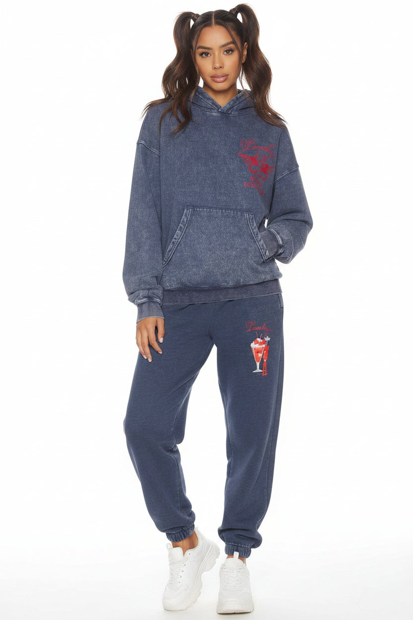 Boys Lie Loverboy Flirty Shirley Racer Hoodie - Spoiled Brat