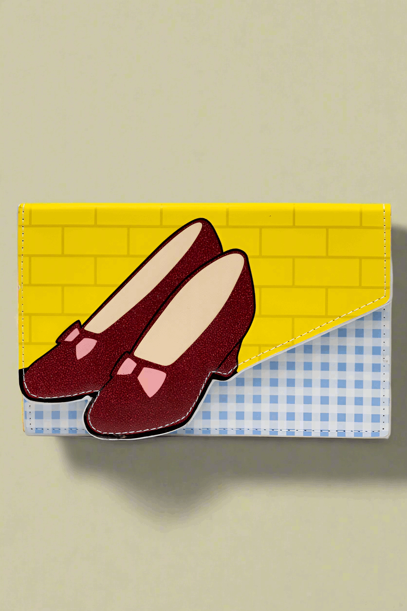 Buckle Down Products Wizard of Oz Fold Over Wallet Clutch Bag by Buckle Down Products as seen on celebrities