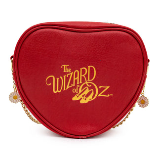 Buckle Down Products Wizard of Oz Heart Clock Cross Body Bag