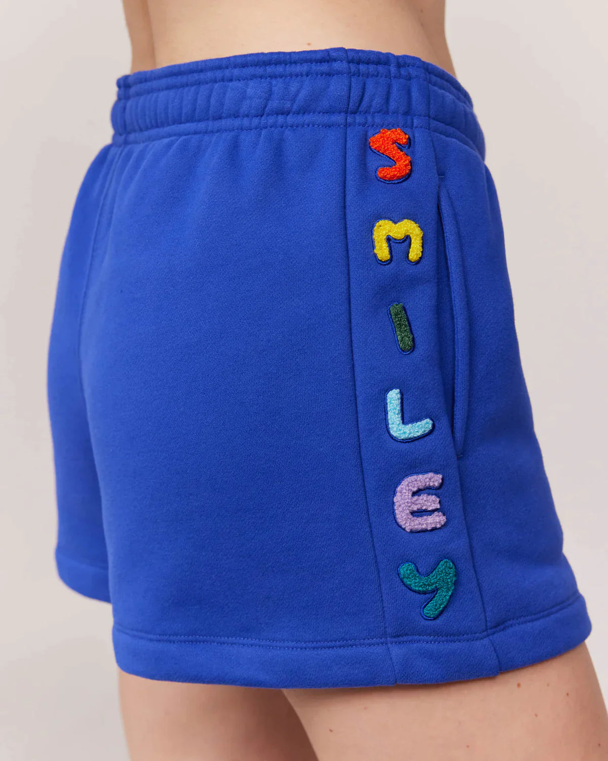 Shop Samii Ryan Samii Ryan x Smiley Chenille Sweater Shorts online at Spoiled Brat