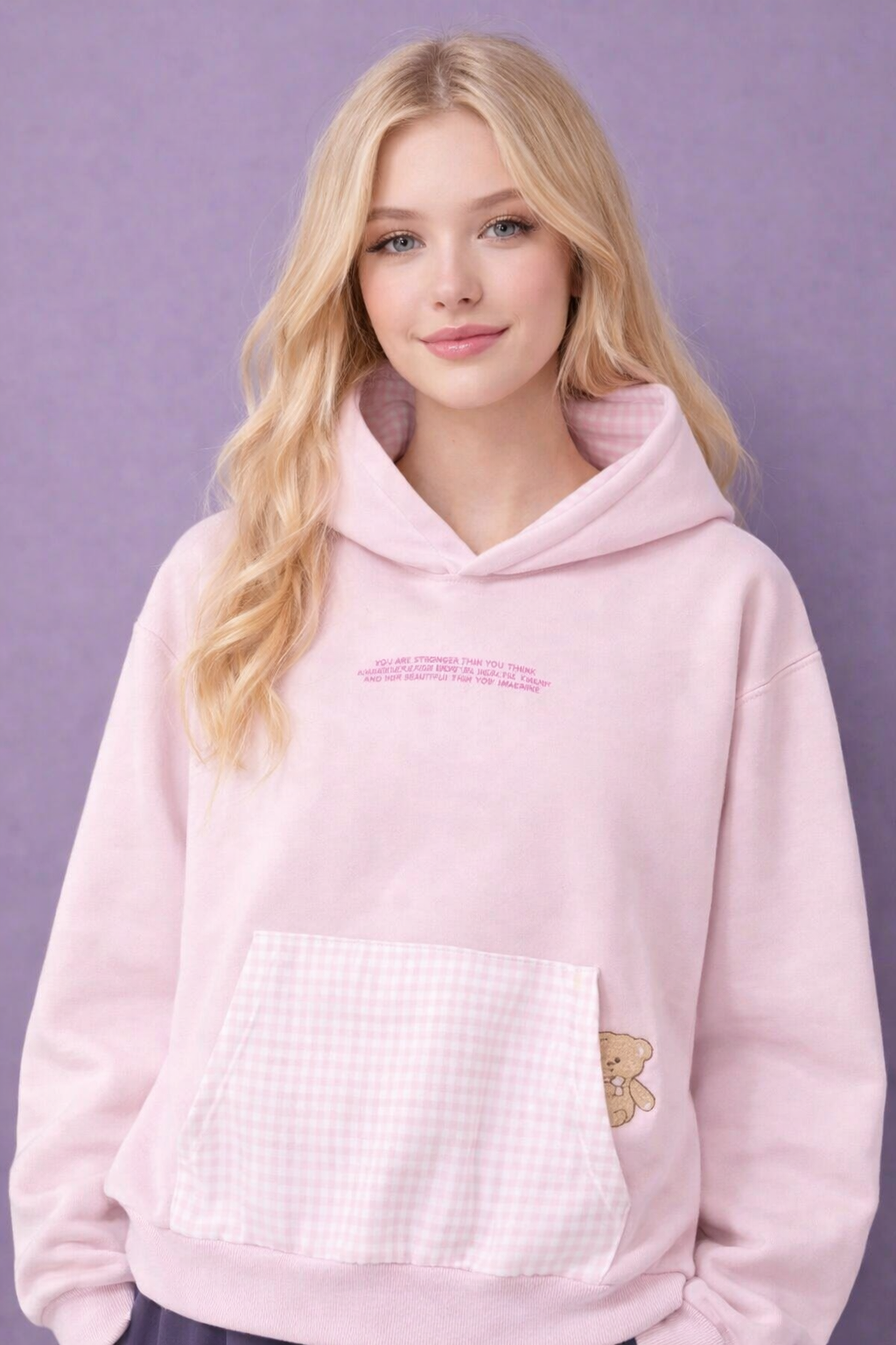Happy Camp3r Gratitude Edition Lilac Hoodie